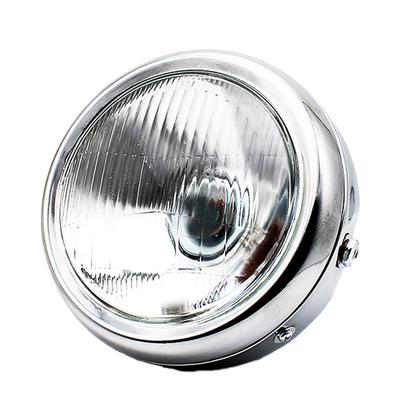 H&b Pièces de phare universelles à lentille de verre pour moto pour Suzuki GN125 Honda Monkey Ape NS50F CB50 Magna 50 Œil Rond