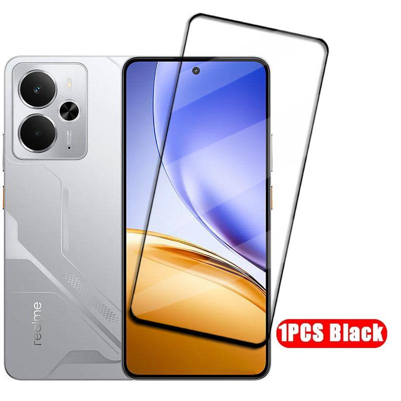 4-1Pcs Full Cover Glass For Realme 14 5G Tempered Glass For Realme 14 Screen Protector HD Protective Phone Film Realme 14
