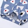 JIUJIUYCL Jinbei Set for Summer Yukata Top and Bottom Lightweight and with Japanese Cute Kimono for Perfect for Summer Fireworks and Evening Cool