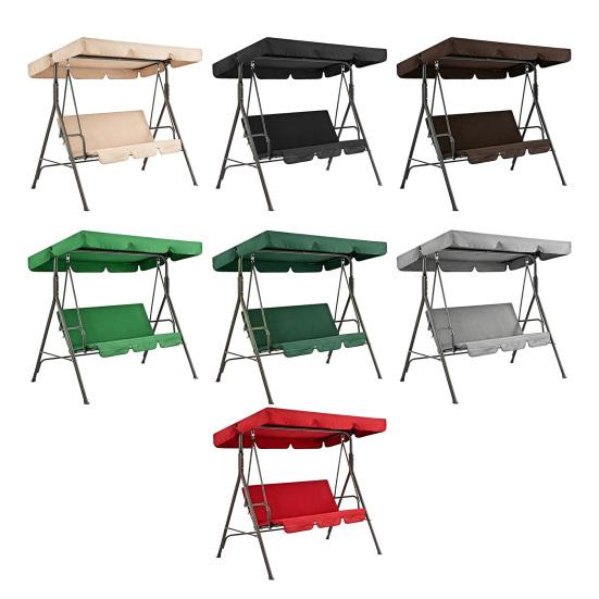 1 Set Sallanan Sandalye Tente Veranda Sallanan Koltuk Tente Ve Sandalye Kılıfı Su Geçirmez Sallanan Tente Yedek Parçası 2/3 Kişilik Veranda Sallanan Sandalye İçin