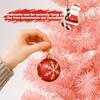 Sapin de Noël - NETTLIFE - 60 cm rose pastel - Branches denses - PVC premium - Base solide