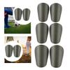 2Pcs Football Shin Guards Thick Knee Guards for Basketball Tibia Outdoor