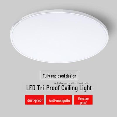Plafoniera LED ultra-subțire: Design Modern, Triplu-Protejat pentru Dormitor, Balcon, Bucătărie, Coridor sau Living.