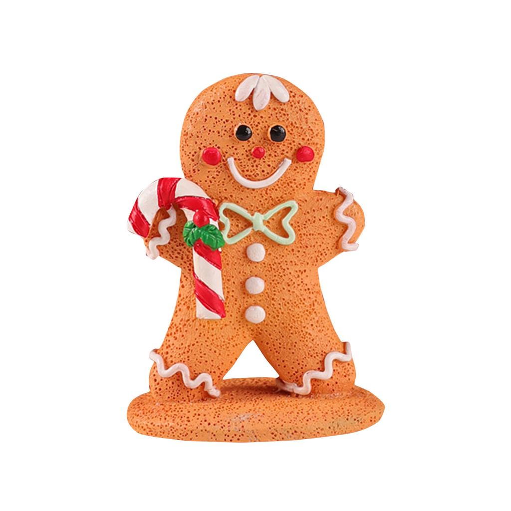 Christmas Cartoon Resin Ornaments, Holiday Decorations, Atmosphere, Decoration Props