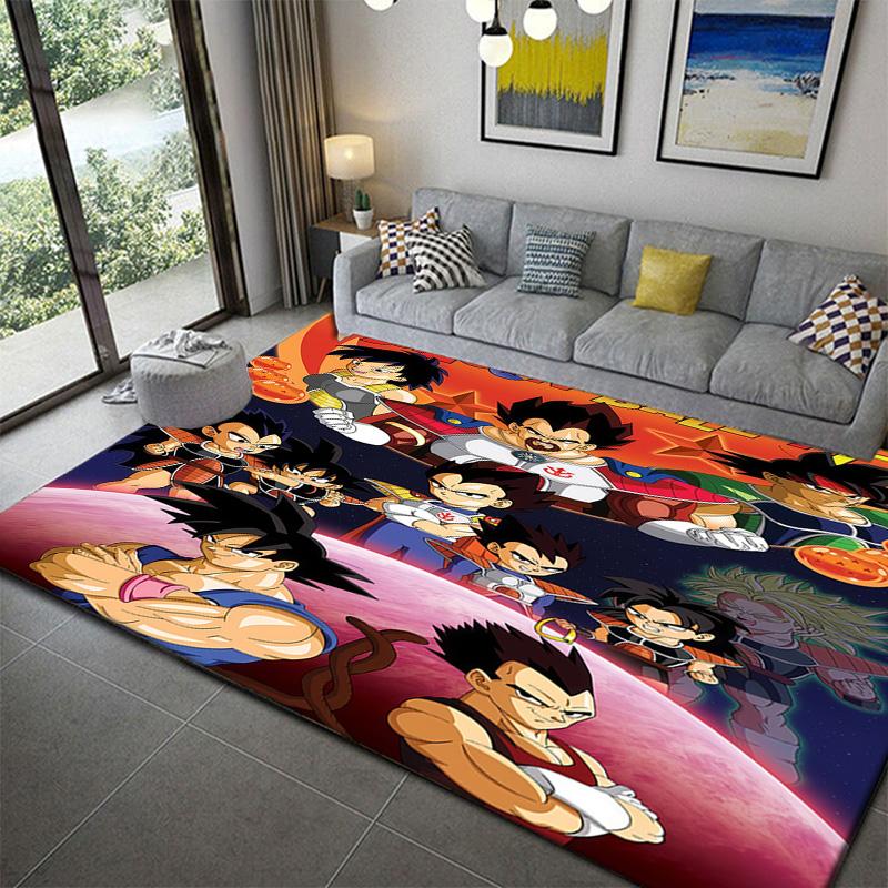 Dragon Ball Household Decorative Floor Matanime soft washable cartoon floor carpet