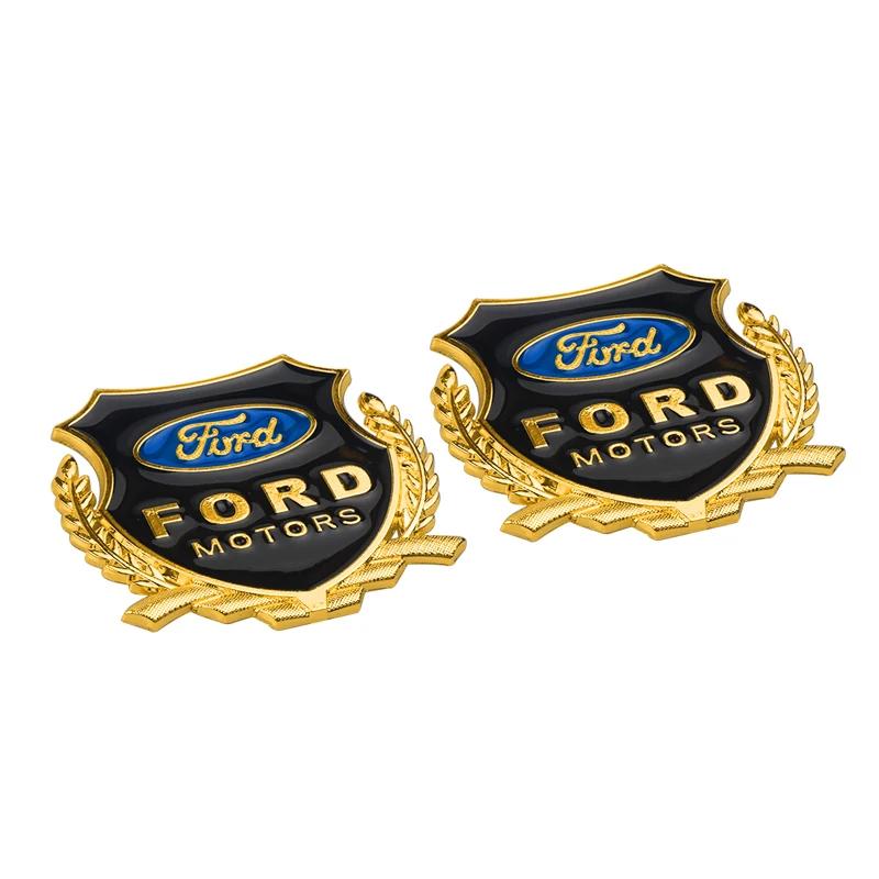 Samolepka na auto 2ks Kovový znak orla samolepky pro dekoraci auta auto příslušenství Pro Ford 3 MK2 Fiesta MK7 Mondeo Mk4 Fusion Kug