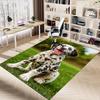 1PC Dalmatian Dog Non-Slip Floor Carpet Compatible for Office&Living Room&Bedroom&Dining Room - Flat- Soft & Pattern, Vibrant Colors-W271
