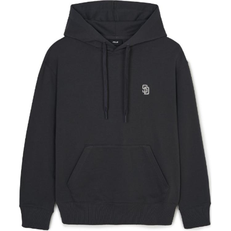 

New MLB BASIC SMALL LOGOSAN DIEGO PADRES Sweatshirt Unisex Charcoal Gray 3AHDB0144-13CGS XS