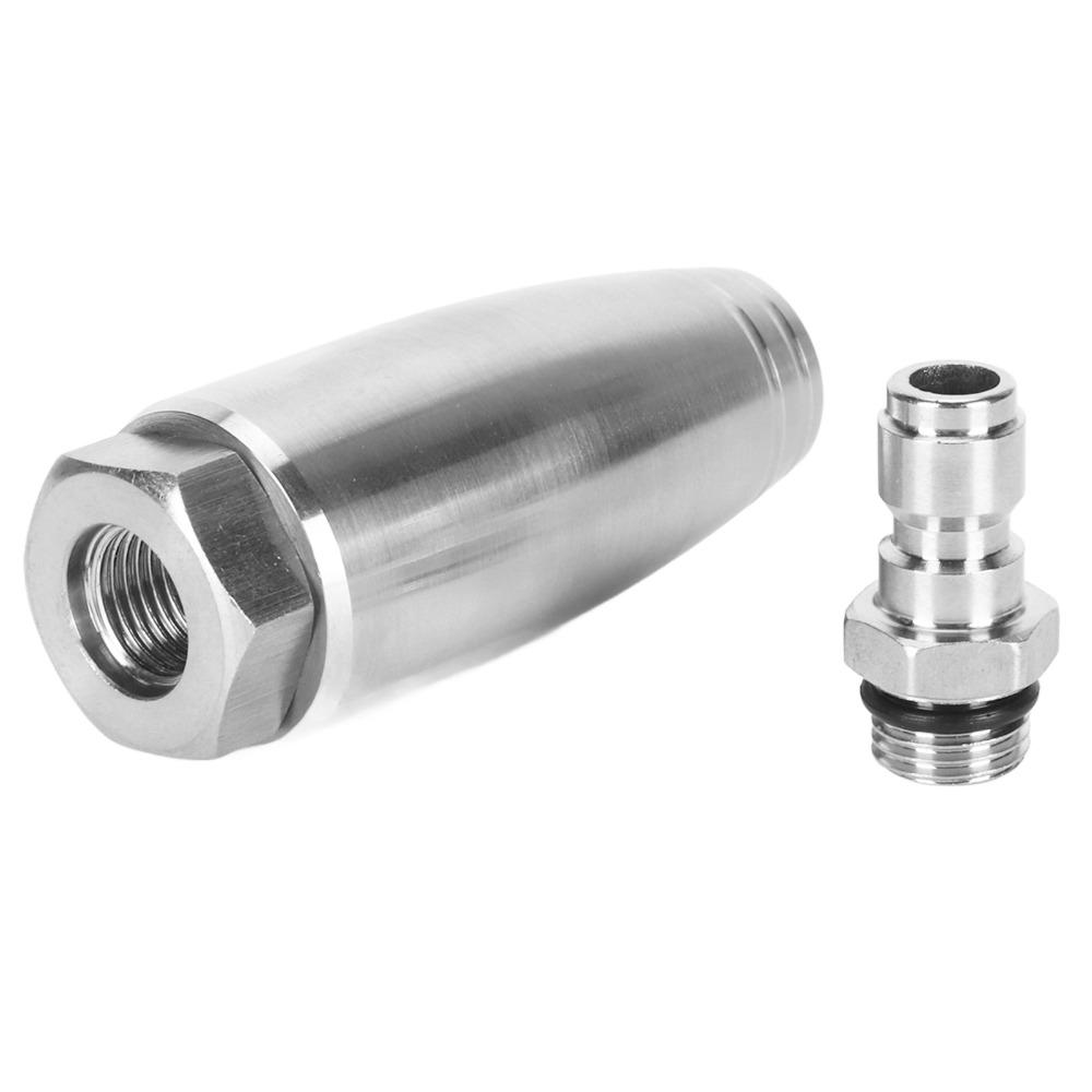 350bar High Pressure Rotary Nozzle Stainless Steel Rotating Pressure Washer Tip Home Cleaning