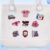 9pcs Nurse Accessories for Beach Bag, Simply Southern Totes, and Similar Styles. Acrylic Insert Charms for Rubber Beach Totes, DIY Wallet Making