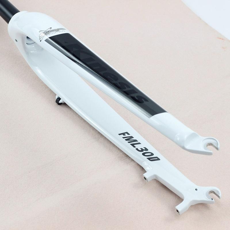 Kinesis 26" 27.5" 29" Aluminum MTB Bike Rigid Fork Straight 1-1/8" 28.6mm Disc Brake Inner Housing Quick Release 100mm