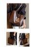 Women's Large Retro Soft Leather Tote: High-Quality, Versatile Fashion Shoulder Bag for School & Commute