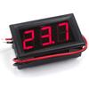 LED Digital Voltmeter 0.56 Inch Digital Voltmeter 0V-30V, 4.5V-30V LED Display Volt Voltage Meter Mini Tester Red/Blue/Green