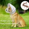 Cache-Oreille pour Animal de Compagnie Maille Respirante Masque Protecteur pour Chien Voile Protecteur Polyester Casque pour Chien Protection d'Oreille Anti-Morsure pour Chien Chiot