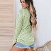 Women S Long Sleeve Casual Solid Color T Shirt Loose Fit Top