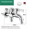 Yuzhou Dual-Control Washing Machine Faucet