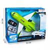 Interactive Green Plane Light and Sound Effects Two Cars
