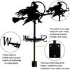 Weather Vane Metal Animal Iron, Witch And Dragon, Witch and Cat, Rooster, Outdoor Roof Garden Decoration Weather Vane, Home Crafts, Holiday Gifts