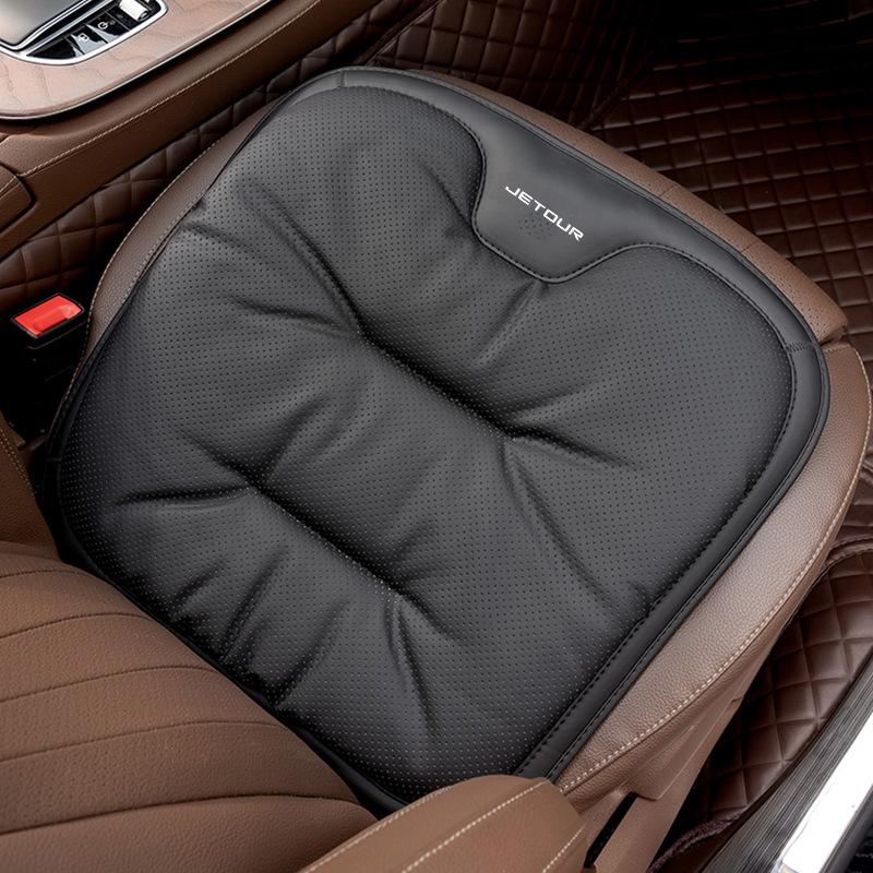 Jietu All-Season Breathable Car Seat Cushion - Stain-Proof, Anti-Slip Rear Seat Pad