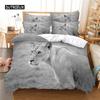 Deep Lion Bedding Set Duvet Cover Set 3d Bedding Digital Printing Bed Linen Queen Size Bedding Set Fashion Design