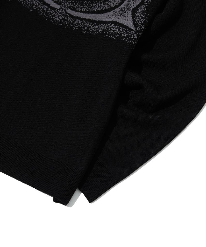 CRITIC Wormhole Noise Knit Black