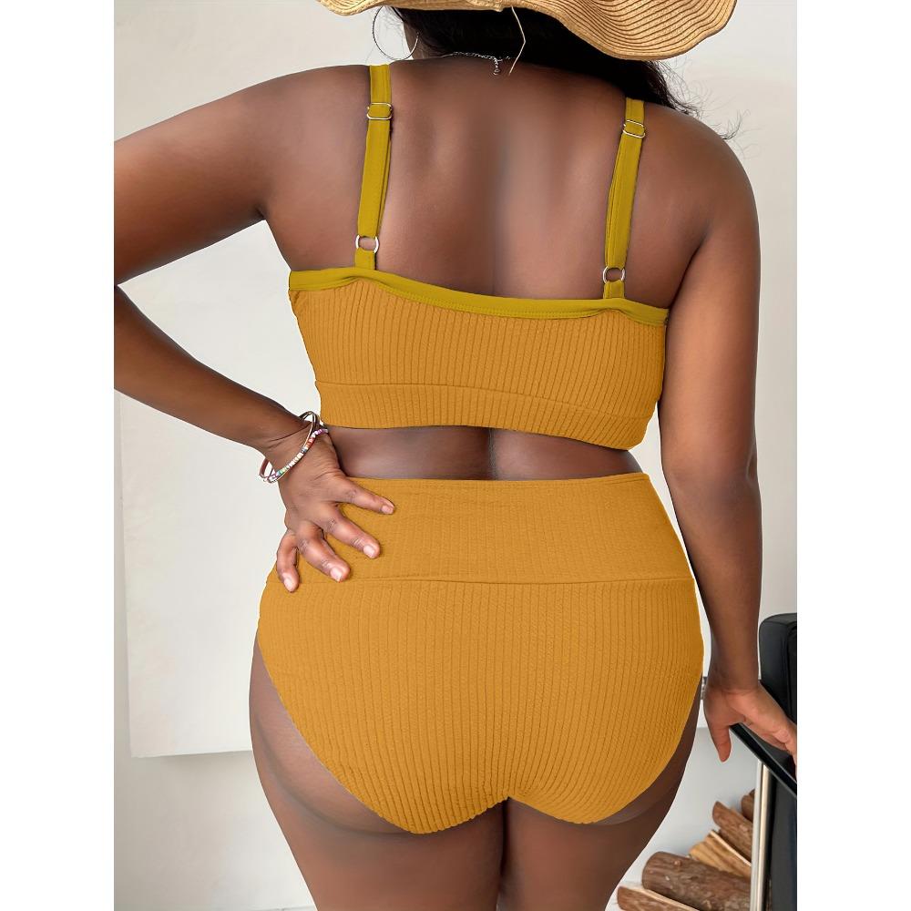 Neu Sexy Hohe Taille Bikinis Bademode Frauen Badeanzug Weibliche Bikini Set Print Plus Size Badeanzug Sommer