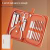 Premium Nail Care Set: High-Quality Manicure Tools with Angled Clippers, Scissors, and Cuticle Trimmers.