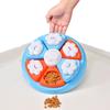 Dog Puzzle Toy Pet Interactive Slow Feeder Training Toy Non-Slip Base Design Cat Food Feeder Pet Supply