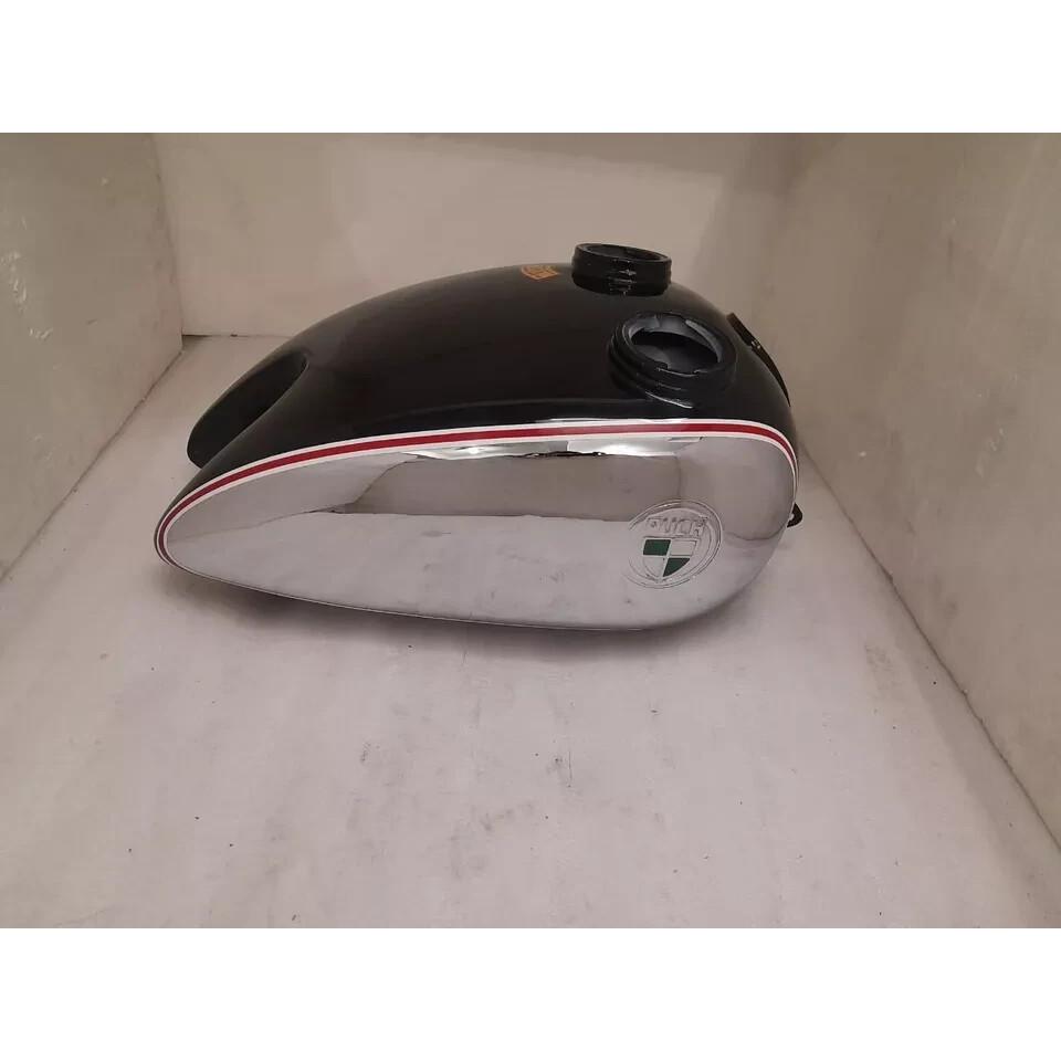 PUCH 250 TF 1952 250Cc Black & Chrome Steel Petrol Fuel Tank With Cap |Fit For