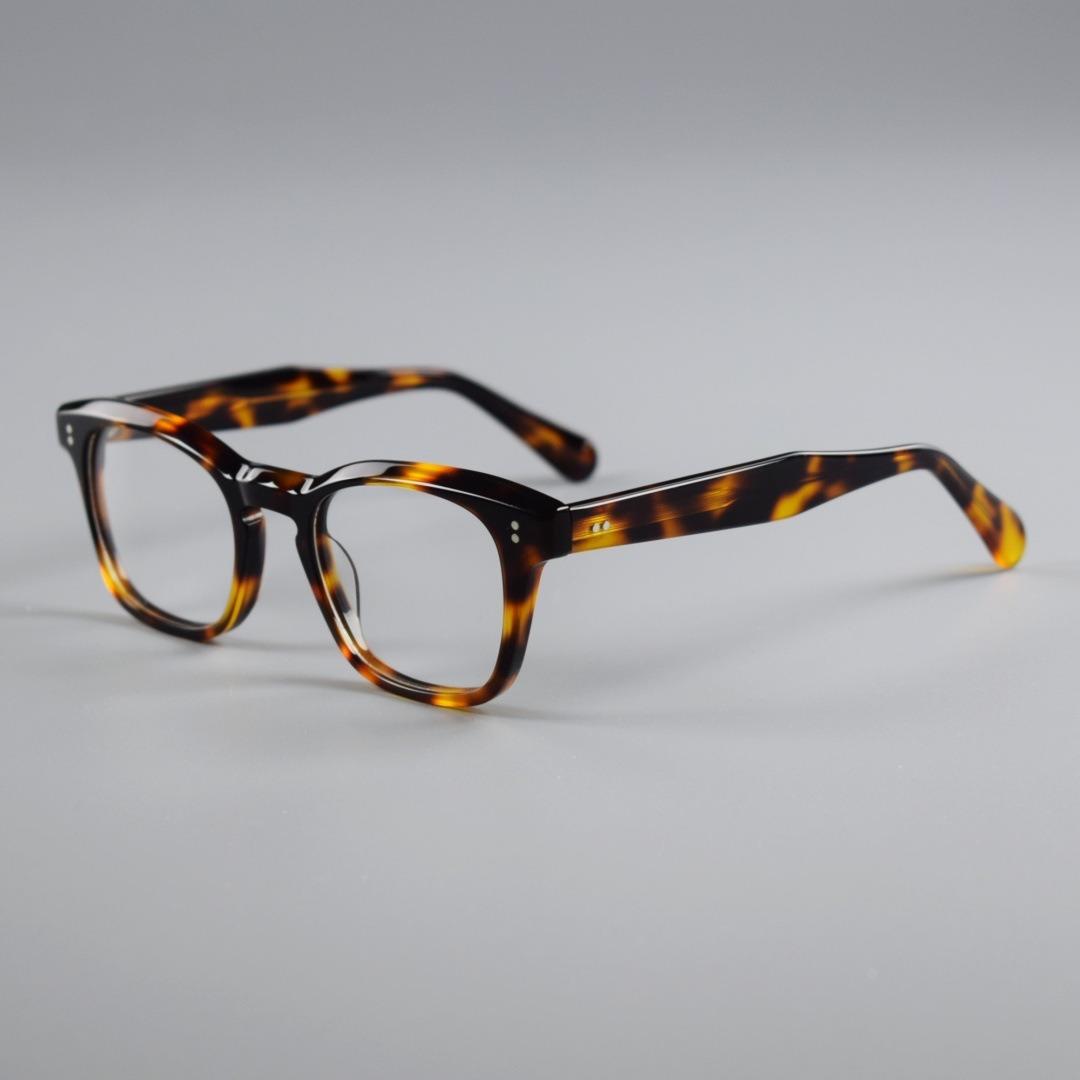 

Vintage Acetate Glasses Frame Men Women Hand Made Custom Eyewear Optical Eyeglasse Frames морская черепаха