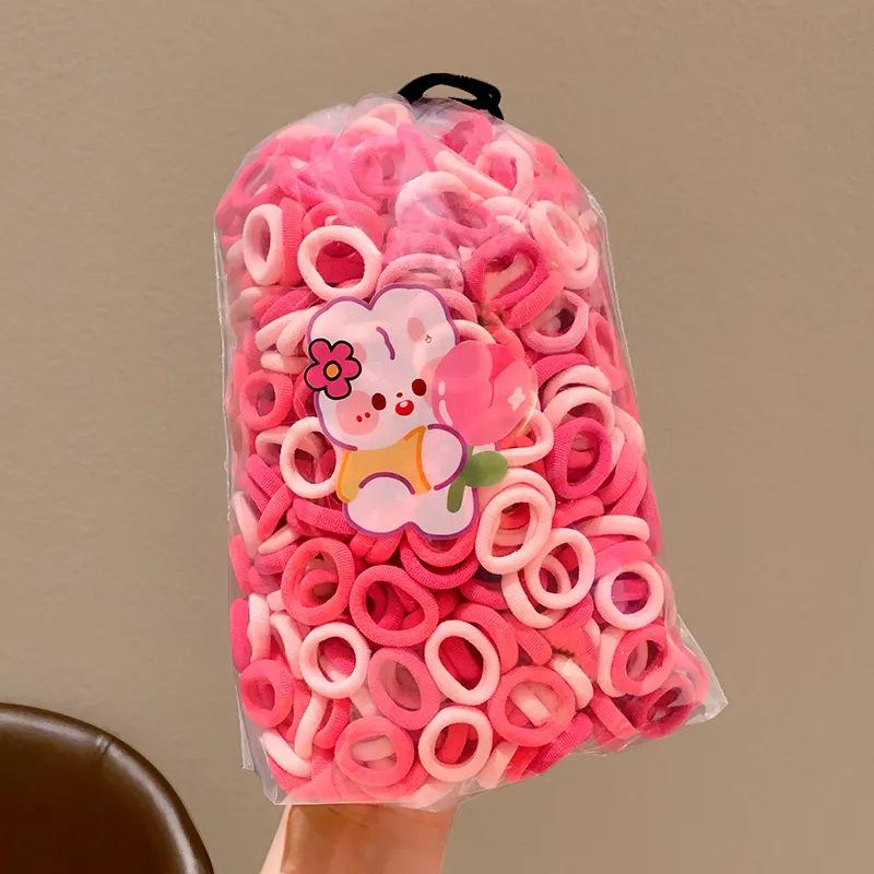 Colorful Baby Hair Tie: Gentle Elastic Hair Rope for Children, Small Size, New Style Accessories