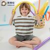 Yingbolun Summer Boys' Cotton Loose Children's Home Clothes Set