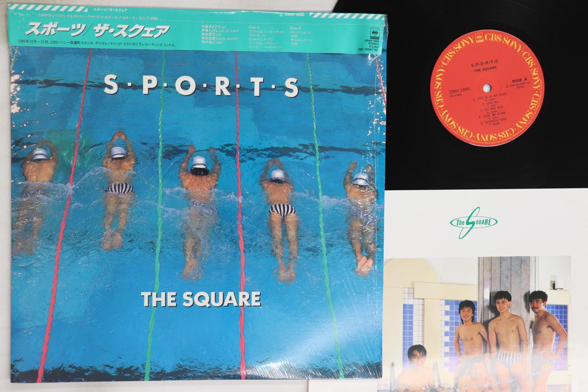 

LP Record SQUARE - Sports 28AH1996 CBS SONY 1986 Japan Obi Jazz Used