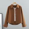 Versatile Women's Long Sleeve Denim Jacket: Loose Fit for Spring & Autumn