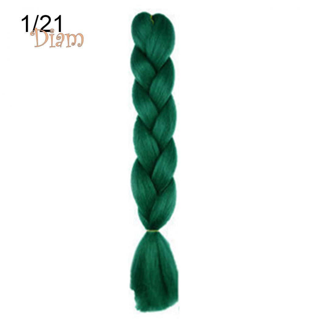 

DIAMO Женские Джамбо крючком Плетение Омбре Цвет Синтетические наращивания волос Канекалон 1/21