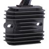 Voltage Regulator Rectifier, Heavy Duty Metal Construction with Heat Sink Fins, Plug and Play, Fit for  R 600 750 2006-2013