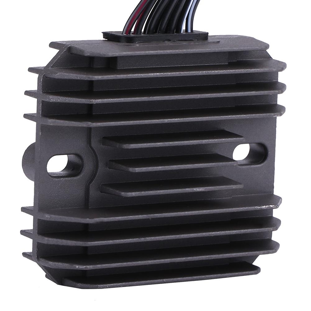 Voltage Regulator Rectifier, Heavy Duty Metal Construction with Heat Sink Fins, Plug and Play, Fit for  R 600 750 2006-2013