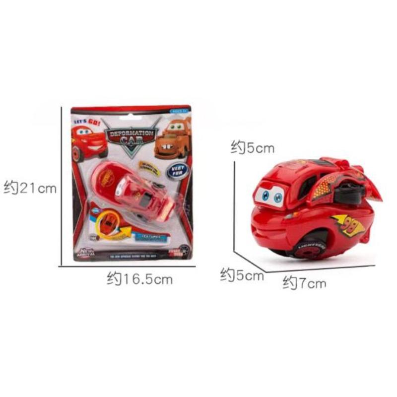 Disney Toy Story Cars Action Figure Transforming Car Lightning Mcqueen Children Racing Car Deformed Eggbirthday Christmas Gift