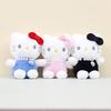 Adorable Plush Hello Kitty Keychain 13cm Cute Cat Backpack Accessory For Girls