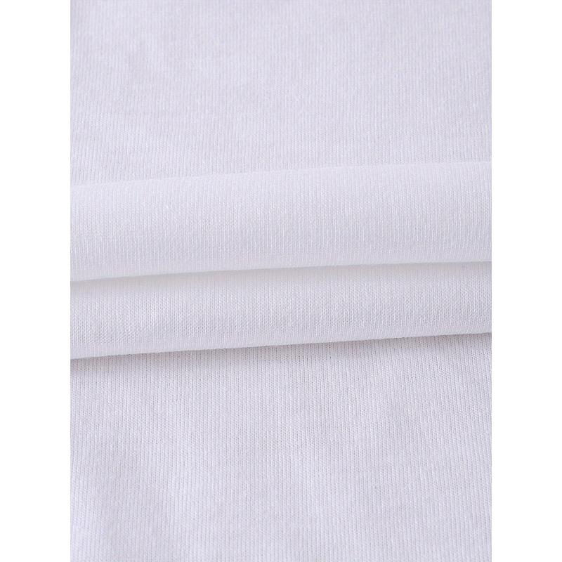 European Size Fashion Women'S Summer Round-Neck Short-Sleeve Printed T-Shirt Top