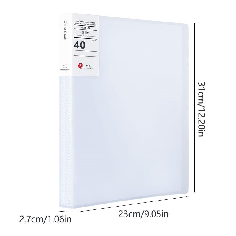 

А4 Полупрозрачная ПП брошюра, Несколько размеров страниц на выбор, Классифицированная папка-вкладыш, Организация конференц-документов,