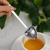 Stainless Steel Handle Heart-shaped Tea Ball Tea Infuser Strainers Filters Tea Interval Diffuse Kitchen Accessories