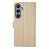 DF-012 For Samsung Galaxy S24+ Case Litchi Texture Leather Wallet Stand Phone Cover