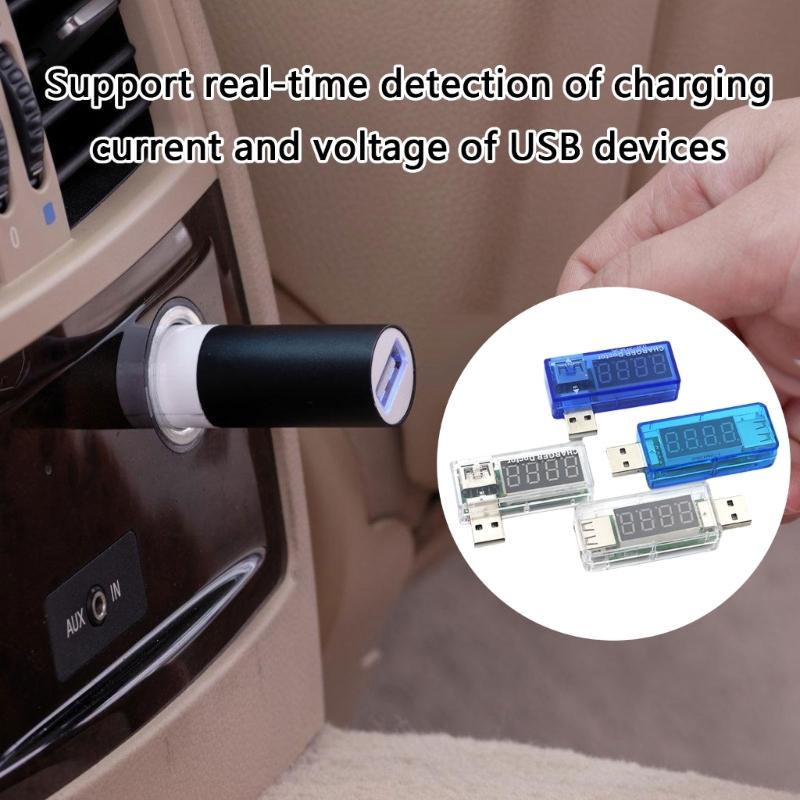 USB Charger Doctor Digital Multimeter USB Power Tester Voltages Tester for Accurate Voltages and Current Measurement