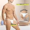 DeerGirl Sexy Bikini Underwear with 3D 1 Size XL Men's T-Back Briefs, Low-Rise G-String Molding, Piece, DG10, White,