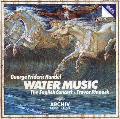 CD GEORG FRIEDRICH H?NDEL, ANGLICKÝ CON - Vodní hudba 4105252 Archivní Produkti Evropa Klasická Použité