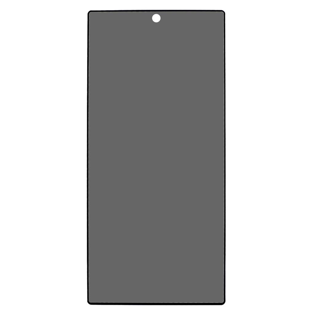 Pro Samsung Galaxy S25 Ultra Ochranné sklo na displej s plným krytím proti odposlechu, hedvábný potisk, tvrzené sklo