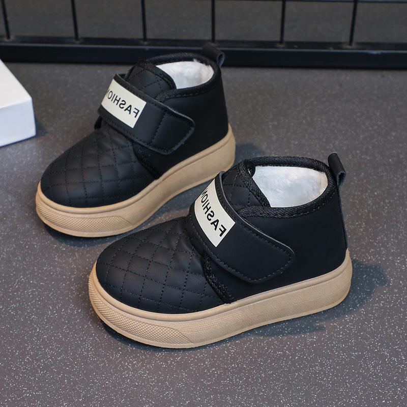 Fashion Kids Snow Boots First Walkers for 2025 Spring Soft Sole Kid Sneakers Boys Girls Casual Boots for Little Child