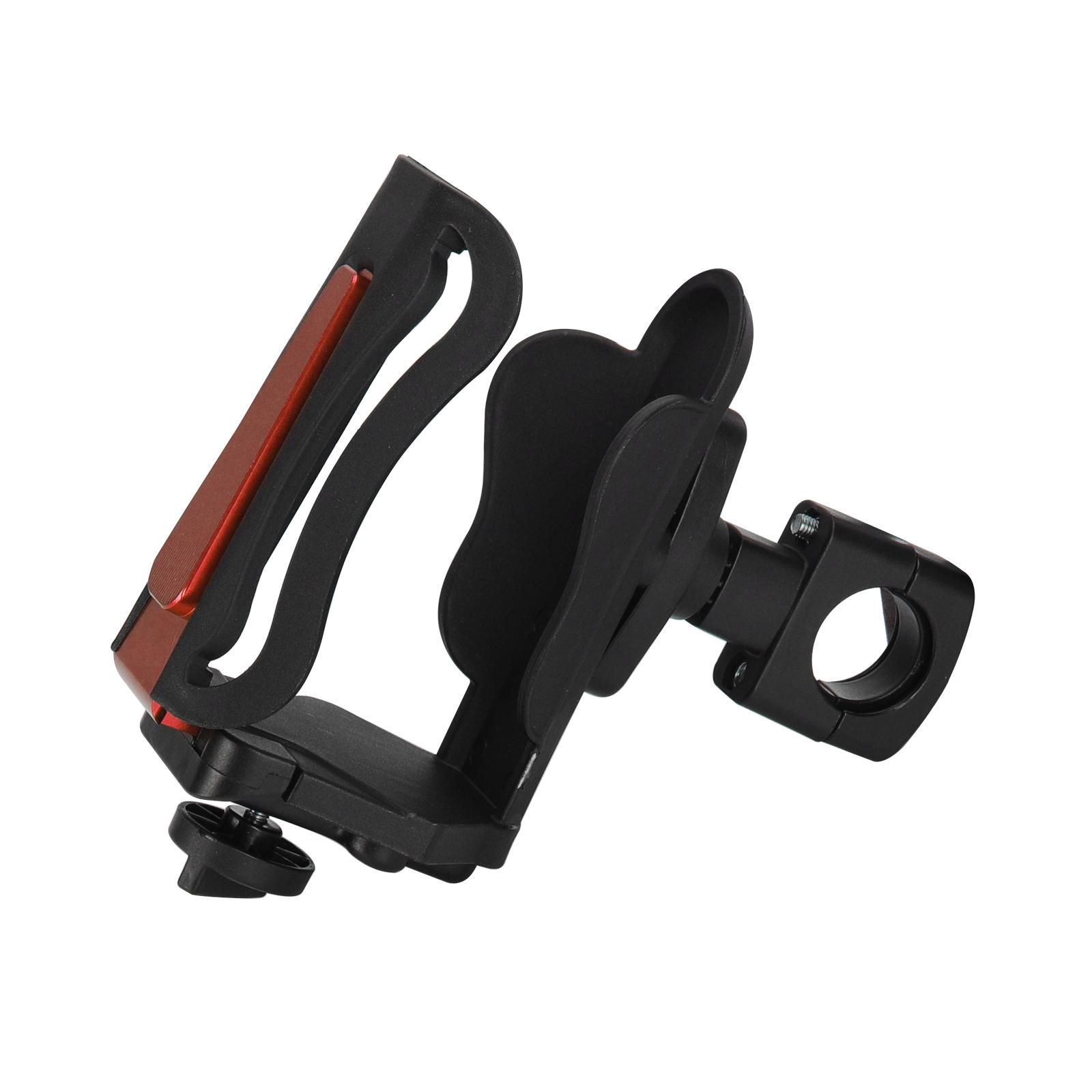 

Motor Adjustable Handlebar Cup Holder Bottle Mount Bracket 25Mm Red For Scooter