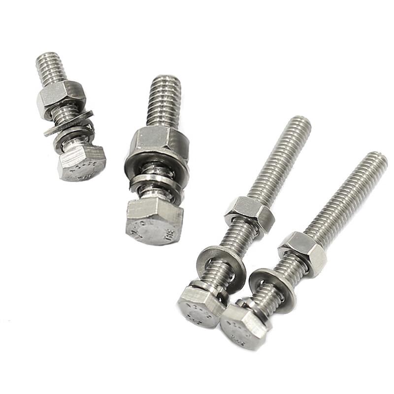 JNL 304 Stainless Steel Hex Head Bolt & Nut Set